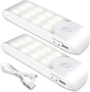 Lámpara Nocturna Recargable con Sensor Movimiento
